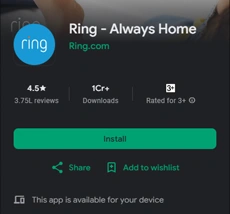 Ring app