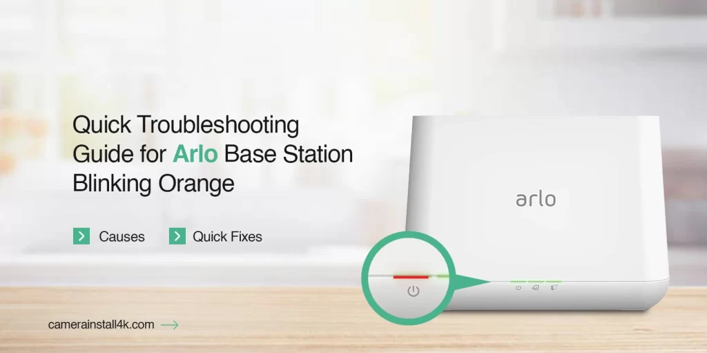 Arlo Base Station Blinking Orange